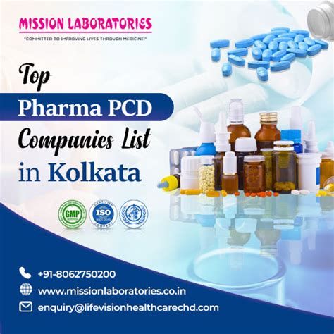 Top PCD Pharma Companies in Kolkata - Mission Laboratories