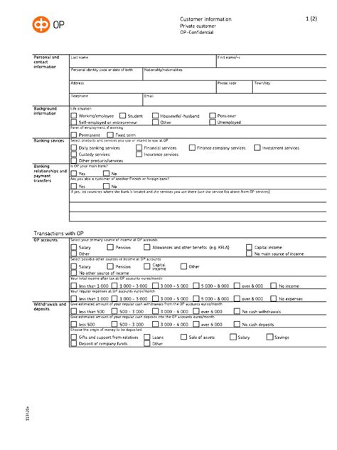 Customer Information Sheet Text 的图像结果