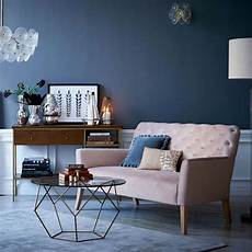 Black Golden Colors Modern Interior Design Trends 2014 by Pink Sofa And Blue Grey Walls Http Www Westelm Black Golden Colors Modern Interior Design Trends 2014