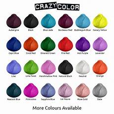 All Hair Colors by Color Semi Permanent Hair Dye By Renbow 100ml All Hair Colors
