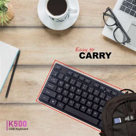 ZEBION K500 Wired USB Desktop Keyboard Price in India - Buy ZEBION K500 ...