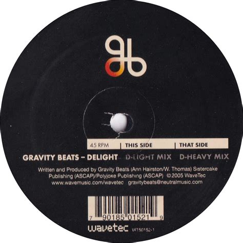 Gravity Beats – Delight | First Floor Records / Used House vinyl select ...