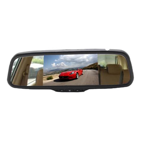 Espejo retrovisor con monitor de 5” acoplable al retrovisor original ...