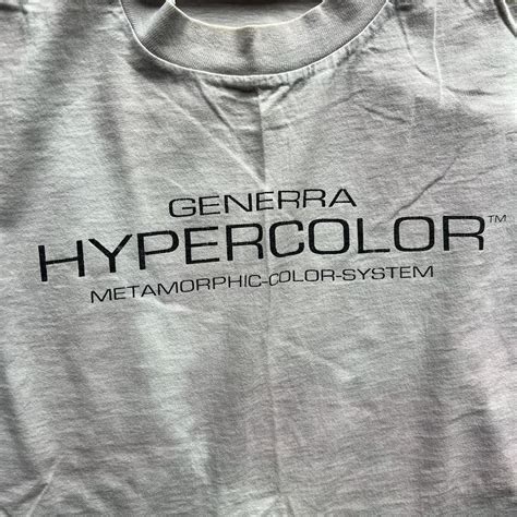 Vintage made in USA Generra Hypercolor... - Depop