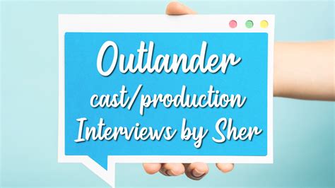 Outlander Latest Interview 的图像结果