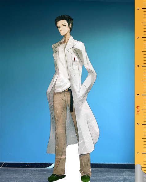 Okabe Rintarou Cardboard Cutout – Steins; Gate Character Life-Size ...