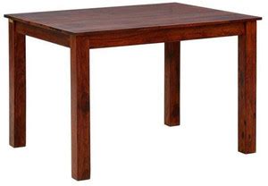 INTEROS Sheesham wood Four Seater Only Dining Table For Dining Room ...