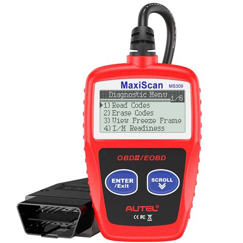 Autel MS309 Car OBD2 Scanner Engine Fault Code Reader Check State ...