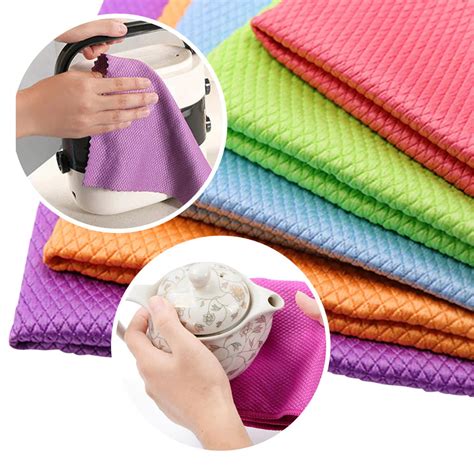 MULTIPURPOSE MICROFIBER CLEANING CLOTH (Pack Of 4) – Dealcarto