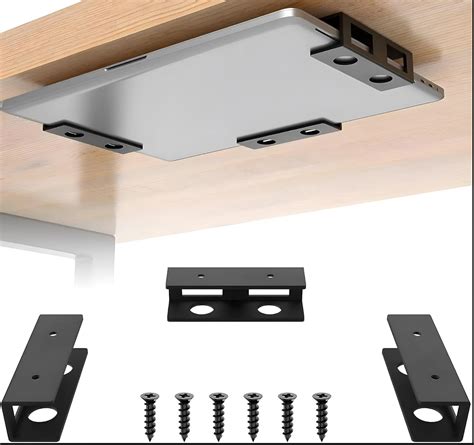 24x7 eMall Under Desk Laptop Holder Wall Mount Holder for Laptops ...