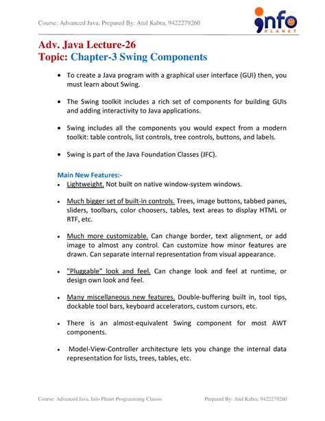Image result for Swing Advanced Components in Java
