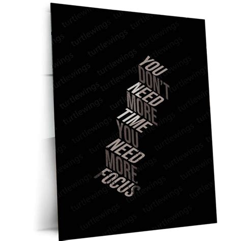 You Don’t Need More Time, You Need More Focus – Metal Frame | Sharp Pr ...