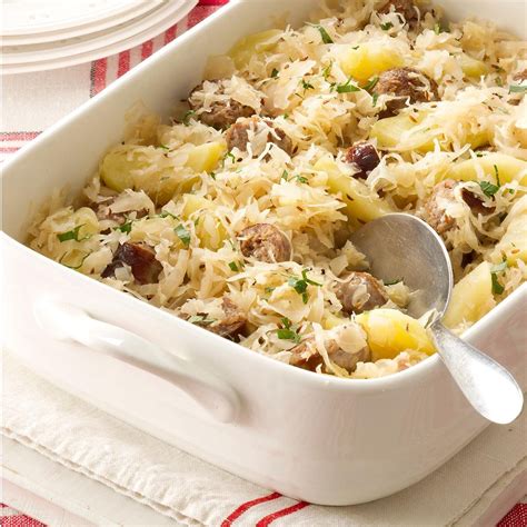 Sauerkraut Casserole Recipe: How to Make It | Taste of Home