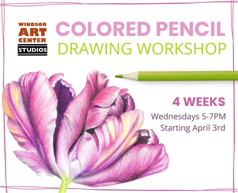 Colored Pencil Drawing - Windsor Art Center