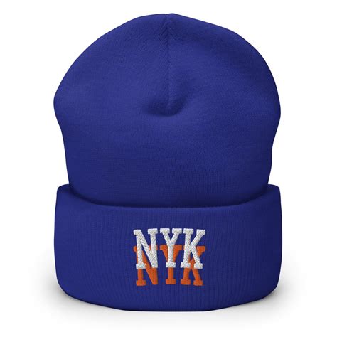 New York Knicks Hat Knicks Beanie Knicks Knit Hat Vintage Style Knicks ...