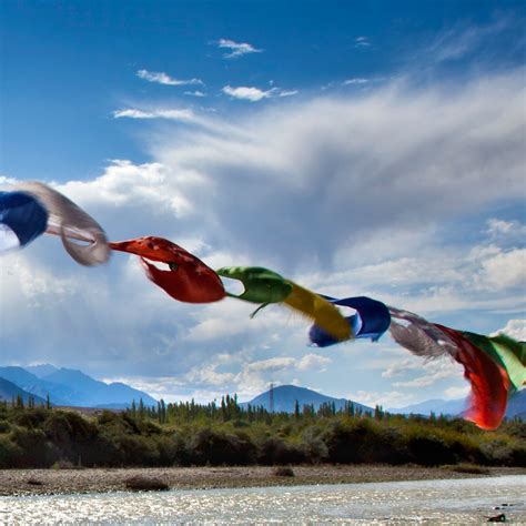 Ladakh - Prayer Flags (with Frame) – Fine Art Cart