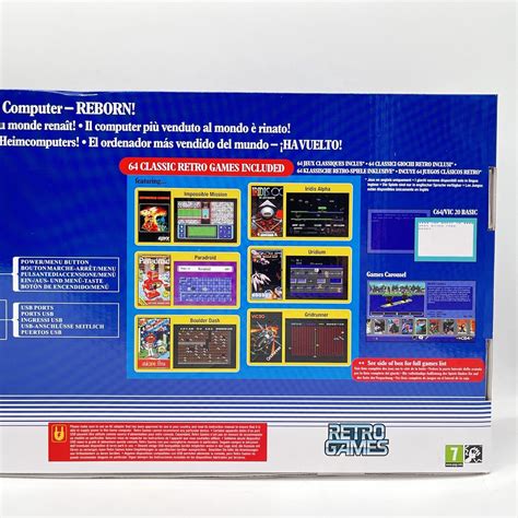 The C64 Maxi: Retro Console with 64 Games, Original India | Ubuy