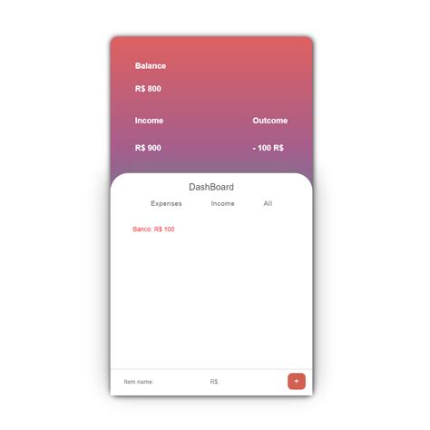 Budget App JavaScript 的图像结果