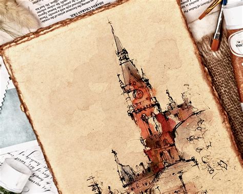 Buy Watercolor Paper- 8 X 6 inches - Mixed Media Watercolor Paper - 200 ...