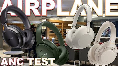 Bose QC Ultra & Bose QC Vs AirPods Max & Beats Studio Pro Airplane ANC ...