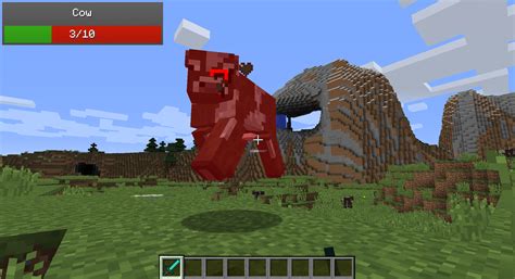 How to See Damage Minecraft Java 的图像结果