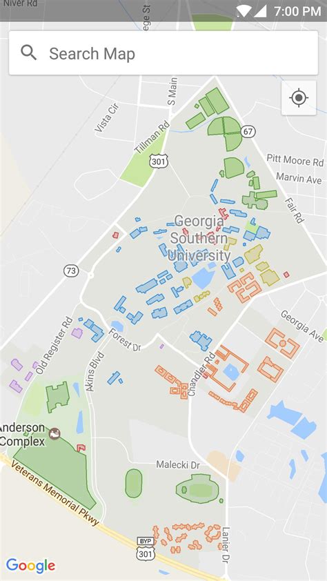 Georgia Southern Campus Map APK للاندرويد تنزيل