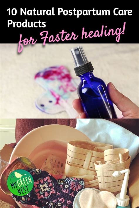 10 Natural Postpartum Care Products For Faster Healing! in 2020 ...