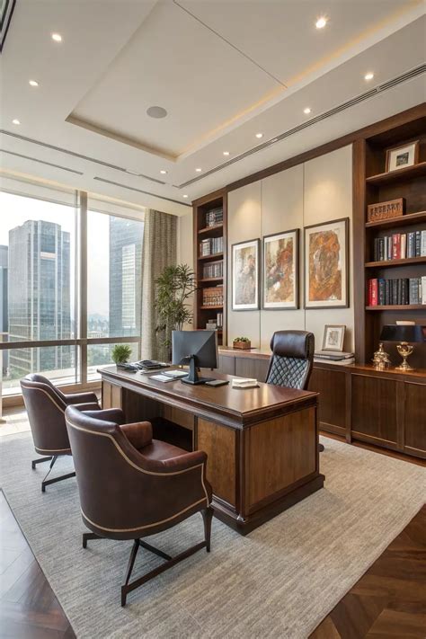 19+ Creative Office Floor Plan Ideas | Modern home offices, Small ...