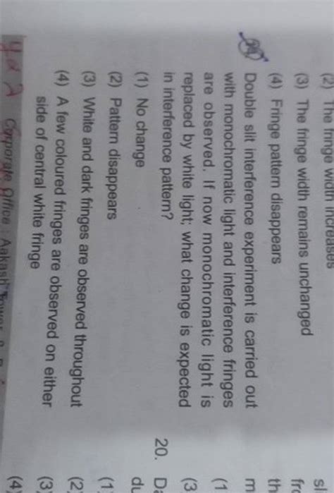 Double Slit Interference Experiment 的图像结果