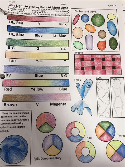 Coloring Techniques With Colored Pencils