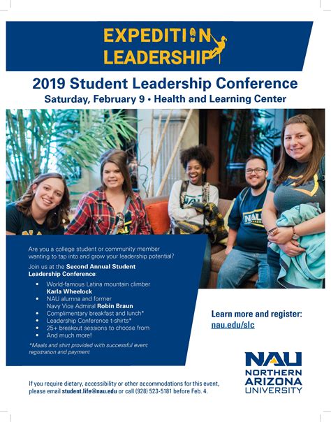 NAU students, community invited to attend Student Leadership Conference ...
