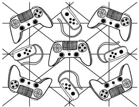 Video Game Coloring Pages Printable Coloring Pages