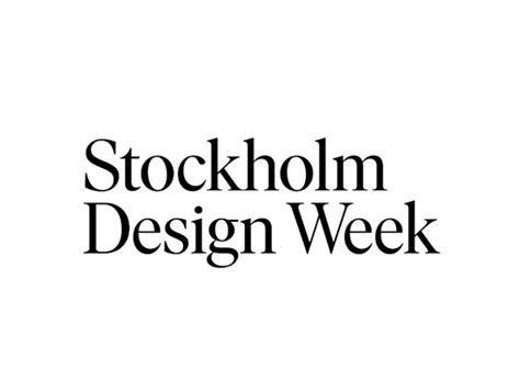 Stockholm Design Week 2025