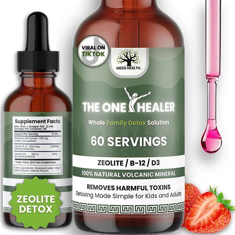Buy The One Healer | Zeolite Drops for Kids and Adults | Full Body ...