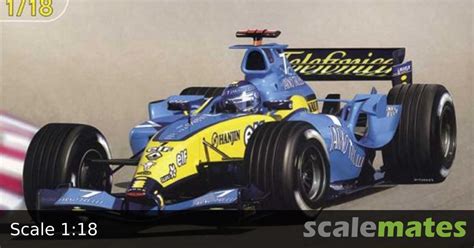 Timeline for Renault F1 2004, Heller 80797 (2004) - Timeline