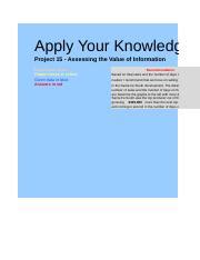 Image result for Excel Module 6 Apply Your Knowledge