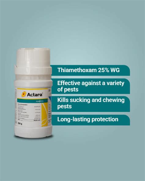 Buy Actara Insecticide by Syngenta (Thiamethoxam 25% WG) | Broad ...