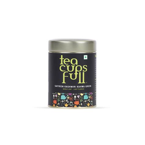 Buy Kashmiri Kahwa Green Tea Online at Best Price| TeaCupsFull