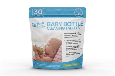 Baby Bottle Cleaning Tablets - 30 Pack! - Bottle Cleaner Tablets