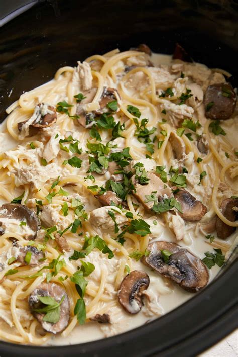 Slow-Cooker Chicken Tetrazzini | Baked Bree
