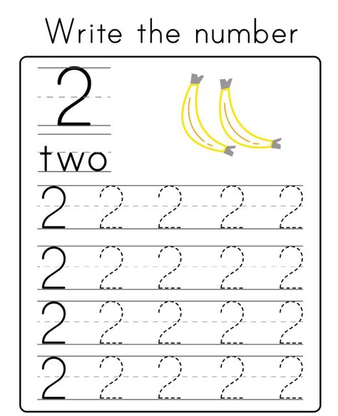 Image result for Write Number 2