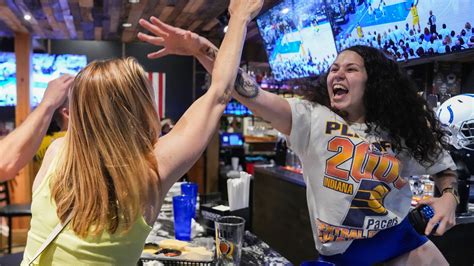 Fans cheer on Indiana Pacers in NBA Finals from watch parties around Indy