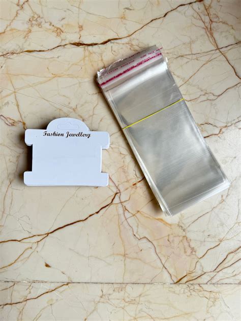Bracelets cards with packing - AA