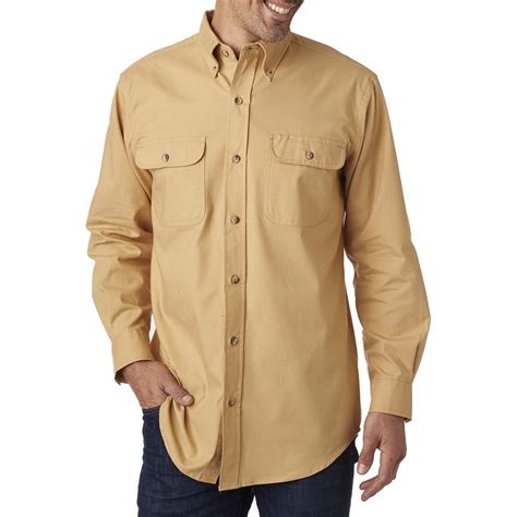 Men's solid flannel shirt | Corporate Specialties