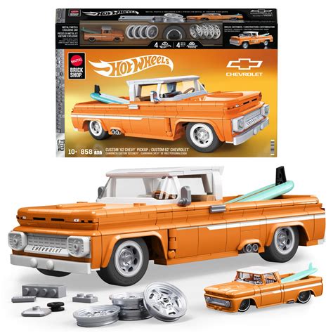 Klocki Mattel Brick Shop Hot Wheels Series Custom ’62 Chevy Pickup JFT20 (0194735304820) • Cena ...