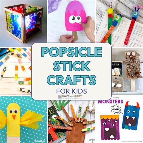 Craft Ideas Using Popsicle Sticks 的图像结果