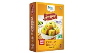 Sunragi Khaman Dhokla Instant Mix 200GM - Pack of 1 : Amazon.in ...