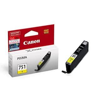 Canon CLI-751Y Ink Tank (Yellow) : Amazon.in: Computers & Accessories