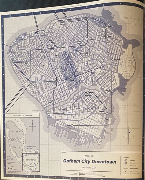 Gotham City Map #gothamcity #gothamfyp #gotham #batman #dccomics
