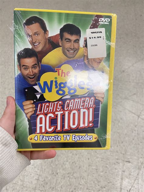 Wiggles Lights Camera Action Dvd